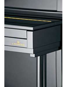 C. Bechstein 124 Classic laqué noir détail