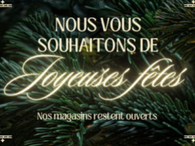 Joyeuses fêtes !